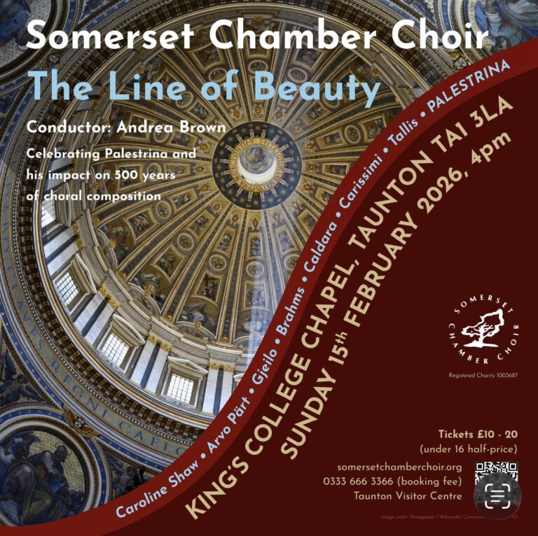 Somerset Chamber Choir – The Line of Beauty